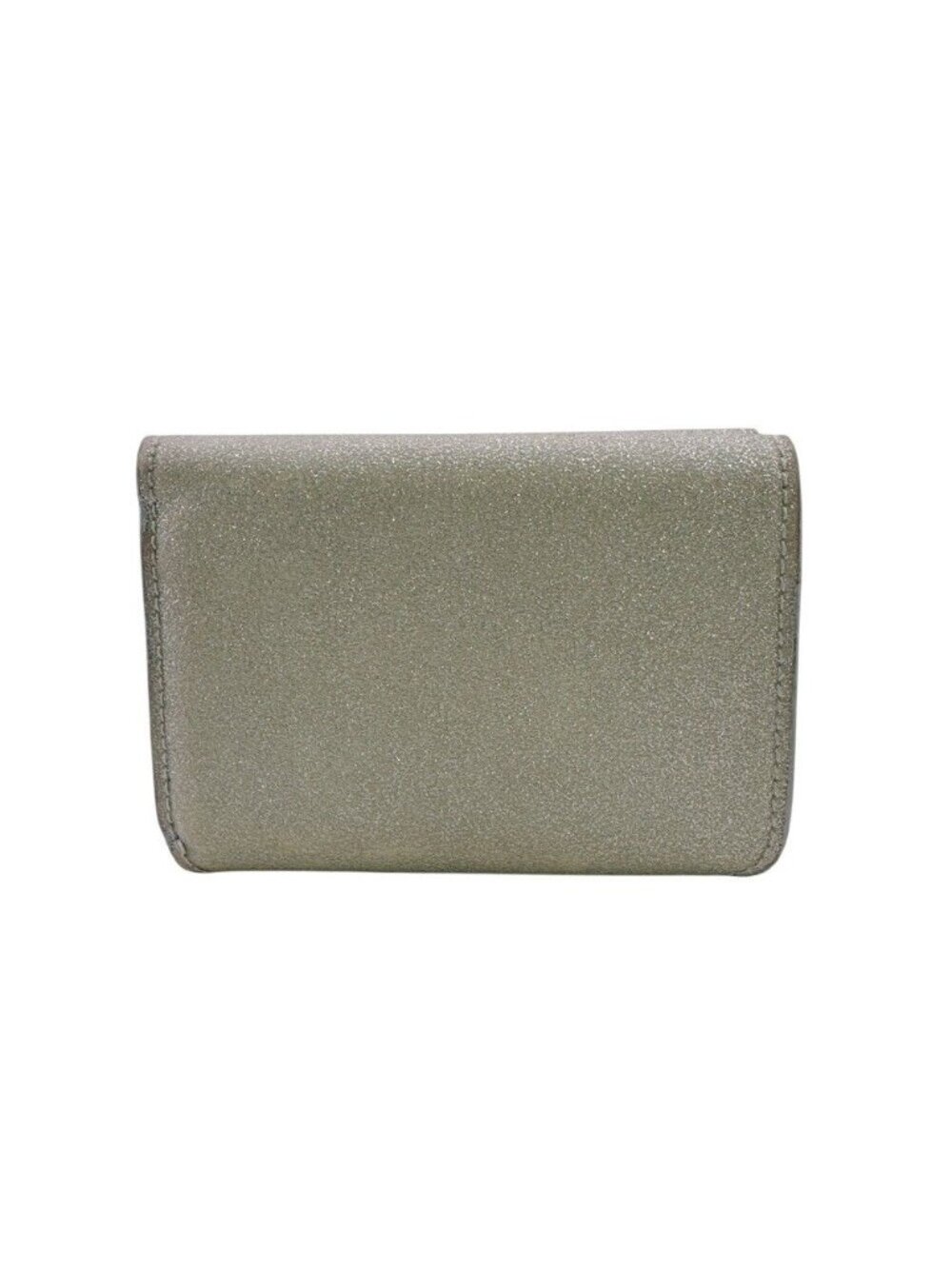 Balenciaga Trifold Wallet Silver